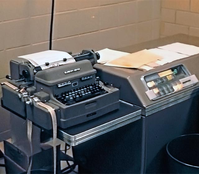 Computer used by Edward Lorenz