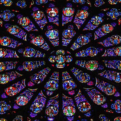 Mosaic Church Window